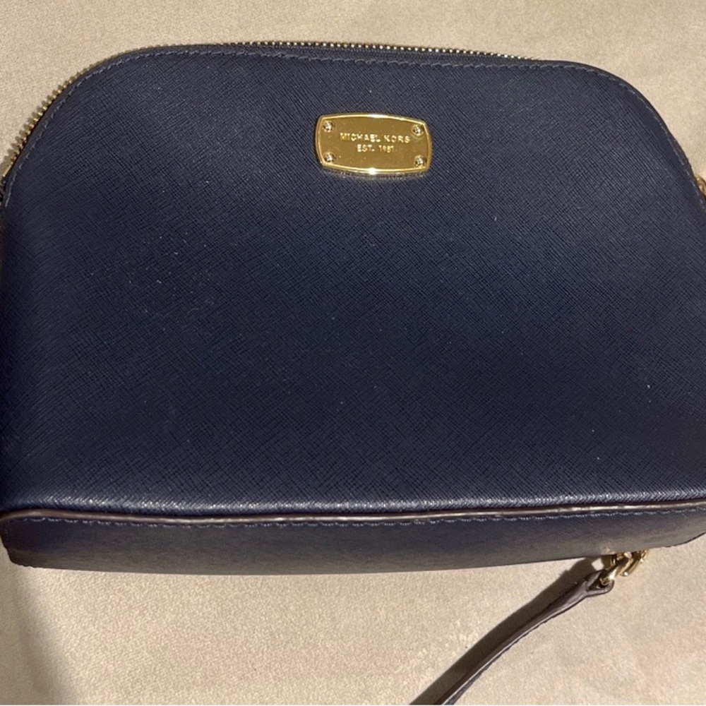 Michael Kors Navy Crossbody